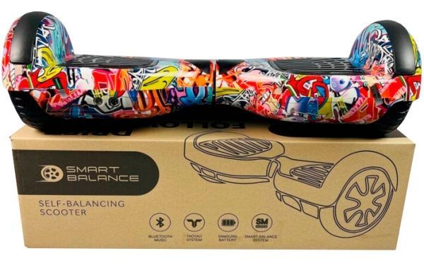 Гіроскутер Smart Balance Pro 6.5" (Помаранчевий Хіп-Хоп) sl65-1018