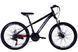 Велосипед 24" SPACE MARS AM DD 13" 2024 Чорно-червоний OPS-SP-24-005 фото 1