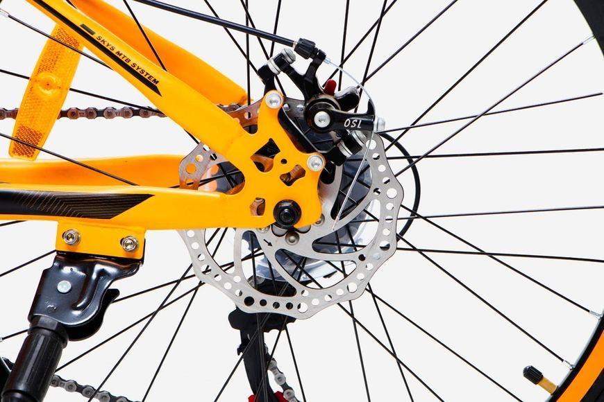 Велосипед 24" SPACE MARS AM DD 13" 2024 Чорно-червоний OPS-SP-24-005