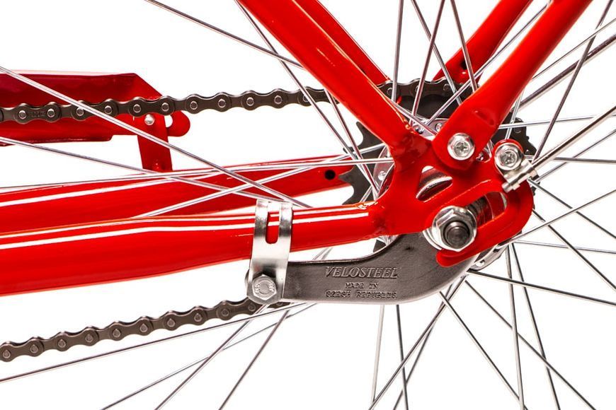 Велосипед 28" Dorozhnik RETRO Velosteel 19" 2024 Малиновый OPS-D-28-393