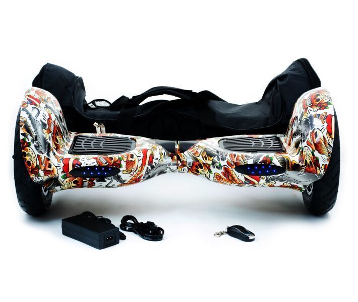 Гироскутер SMARTWAY U8 Allroad Pro + App 10" (Old School Tattoo) sw10-074