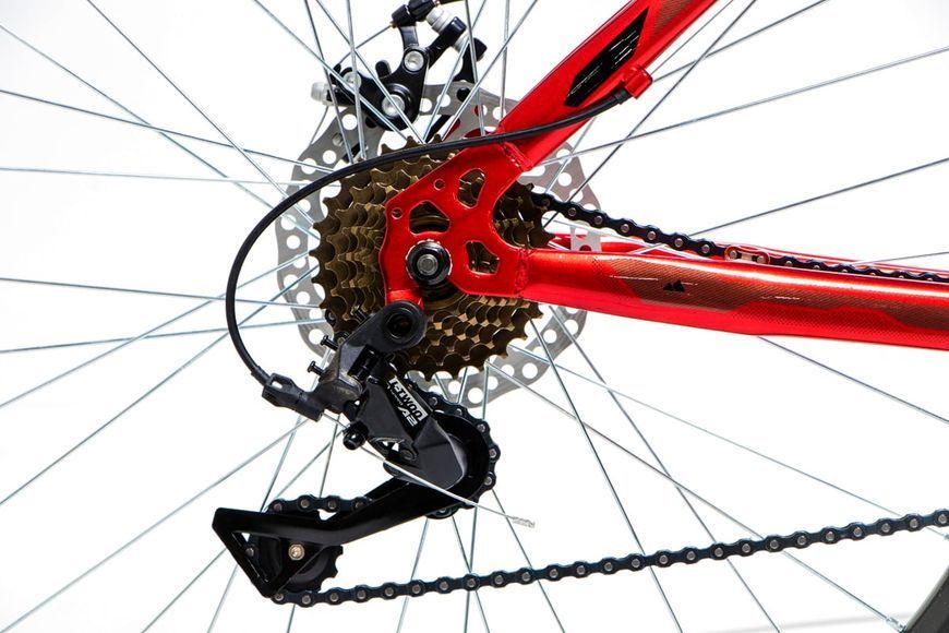 Велосипед 27.5" Discovery TREK AM DD 19,5" 2024 Чорно-зелений OPS-DIS-27.5-056