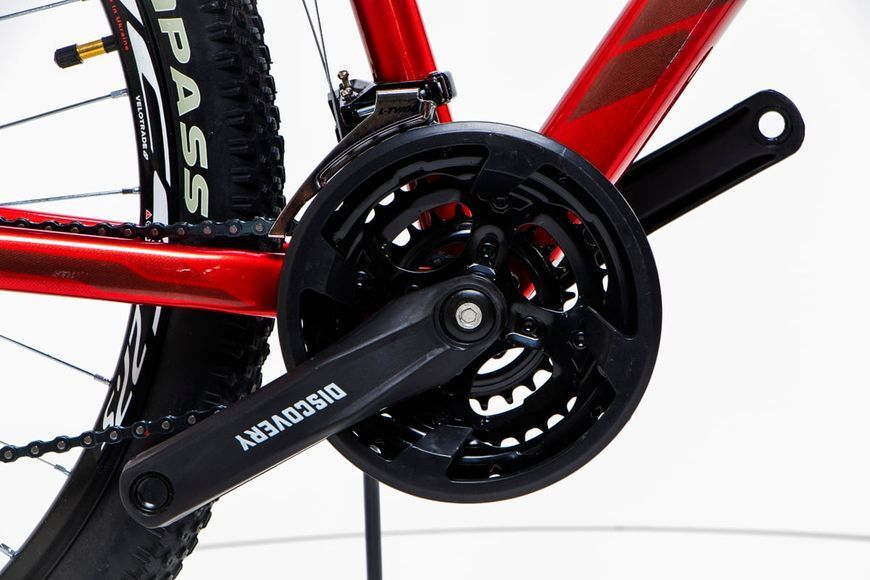 Велосипед 27.5" Discovery TREK AM DD 19,5" 2024 Чорно-зелений OPS-DIS-27.5-056