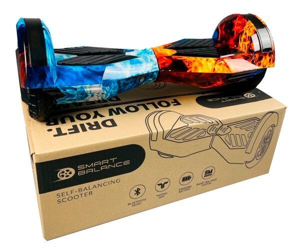 Гироскутер Smart Balance Pro 8" (Огонь и Лёд) sm8-1011