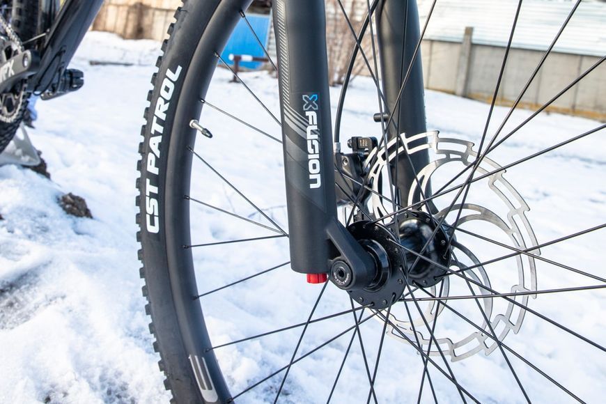 Велосипед AL 29" Cyclone SLX- PRO trail - 2 M 2022 Черный 22-304