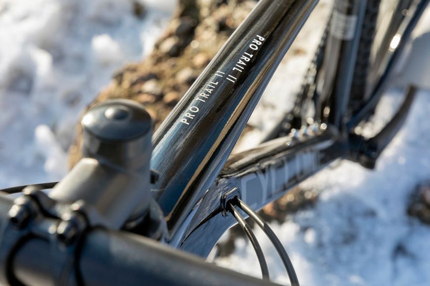 Велосипед AL 29" Cyclone SLX- PRO trail - 2 S 2022 Черный 22-305