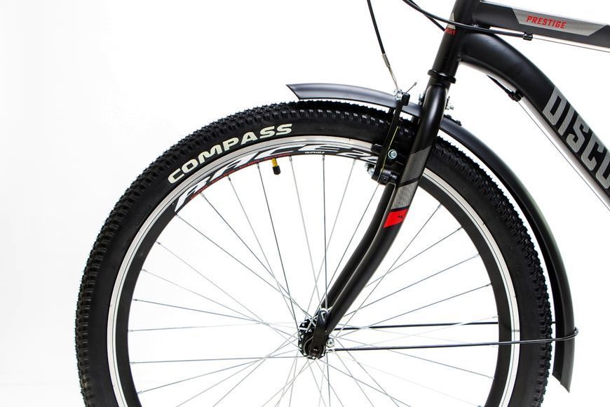 Велосипед 26" Discovery PRESTIGE MAN Vbr 18" 2024 Синій OPS-DIS-26-586