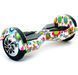 Гіроскутер SMARTWAY Lambo Led + App 8" (Flower) sw8-047 фото 1