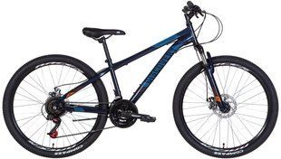 Велосипед 26" Discovery RIDER AM DD 16" 2022 Темно-синій з помаранчевим OPS-DIS-26-530