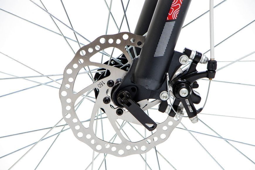 Велосипед AL 24" Formula BLACKWOOD 1.0 AM DD 12,5" 2024 Чорно-червоний Матовий OPS-FR-24-402