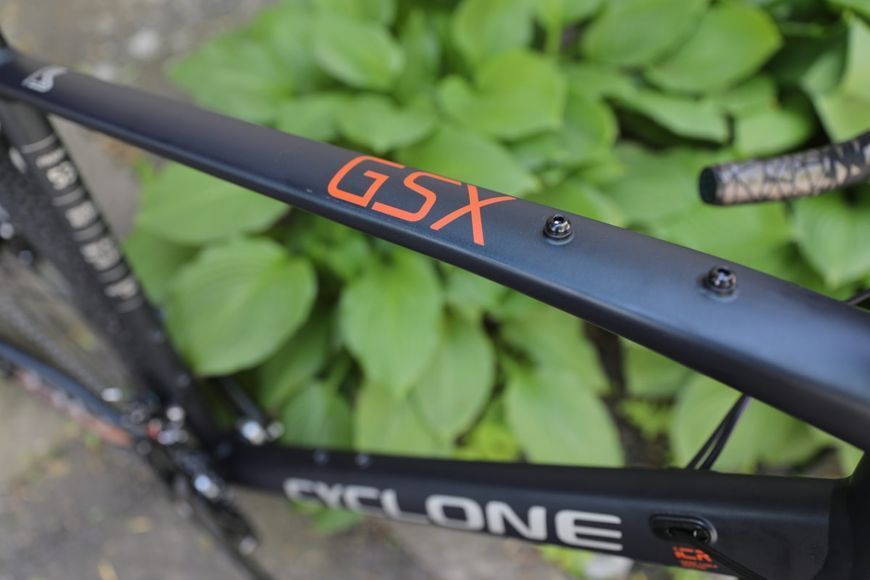 Велосипед 700с Cyclone GSX 54см 2022 Черный 22-006