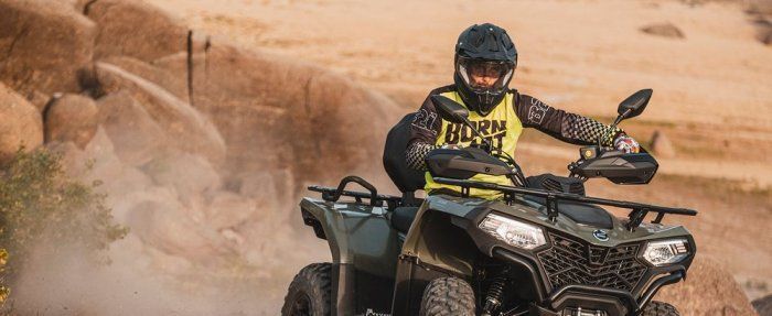 КВАДРОЦИКЛ CFMOTO CFORCE 450L EPS