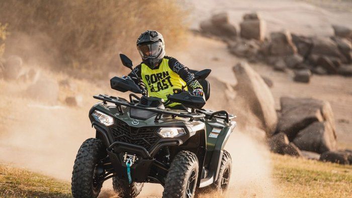 КВАДРОЦИКЛ CFMOTO CFORCE 450L EPS