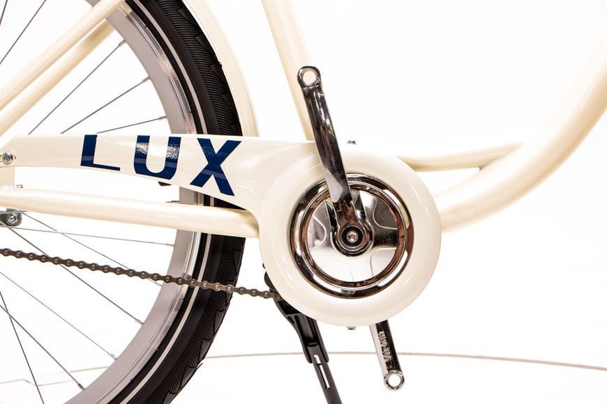 Велосипед 26" Dorozhnik LUX Velosteel 17" 2024 Слонова кістка OPS-D-26-272