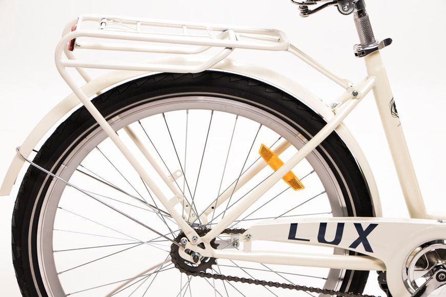 Велосипед 26" Dorozhnik LUX Velosteel 17" 2024 Слонова кістка OPS-D-26-272