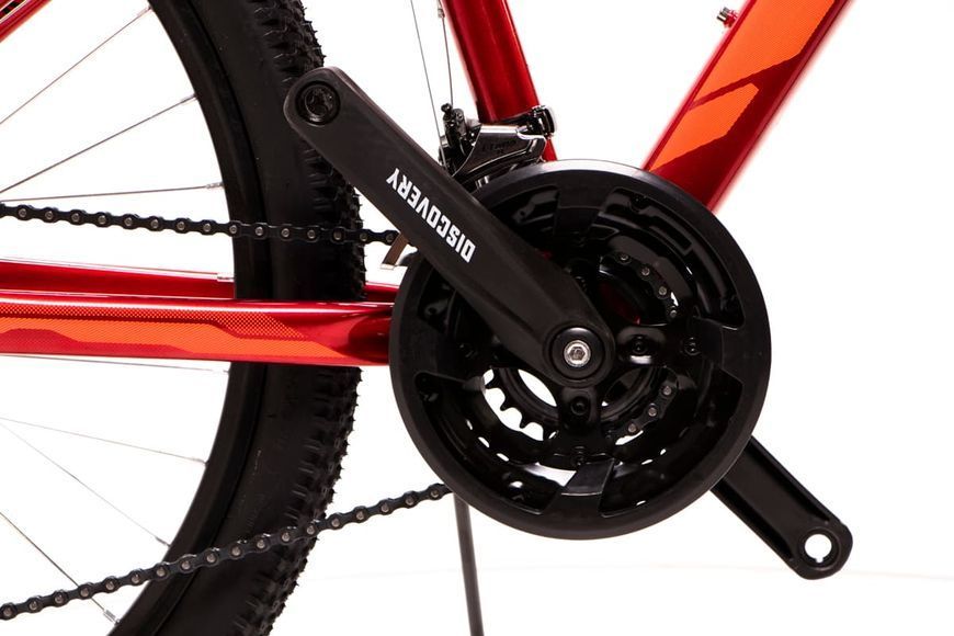 Велосипед 26" Discovery TREK AM DD 13" 2024 Червоний OPS-DIS-26-555