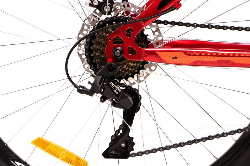Велосипед 26" Discovery TREK AM DD 13" 2024 Червоний OPS-DIS-26-555