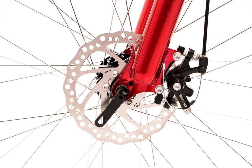 Велосипед 26" Discovery TREK AM DD 13" 2024 Червоний OPS-DIS-26-555